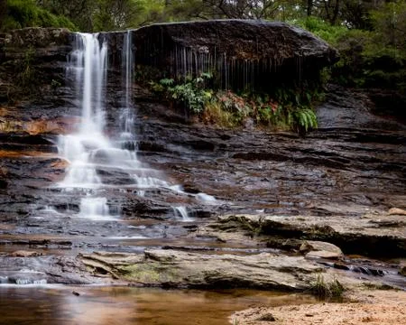 Weeping falls Stock Photos