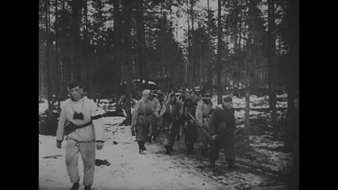 Wehrmacht. Vistula–Oder offensive Stock Footage 244730201