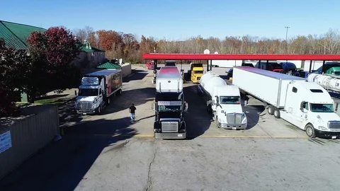 At the Weigh Station Video stock 98126690