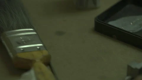 Weighing and measuring a diamond Stock Footage 253280476