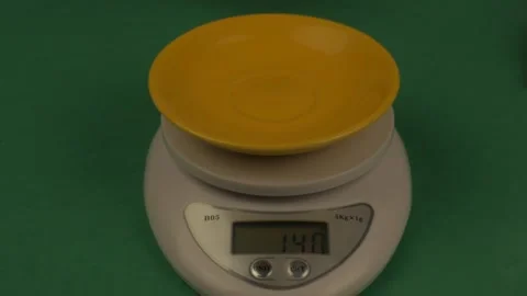 Weighing Cheese On Scales Stock Footage 297774163