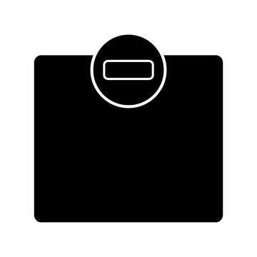 Weighing icon vector Stock Illustration
