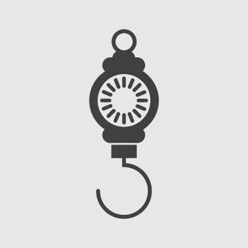 Weighing machine Icon, Vector Weighing machine Icon Eps10. Illustrazione stock