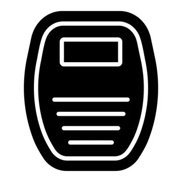 Weighing Machine Vector Icon Design Illustration Illustrazione stock