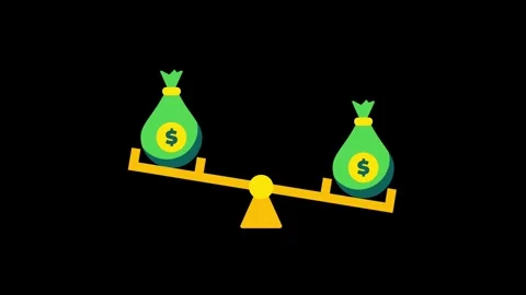 Weighing Riches Stock Footage 335626676