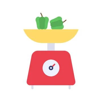 Weighing Scale Icon Image. Illustrazione stock