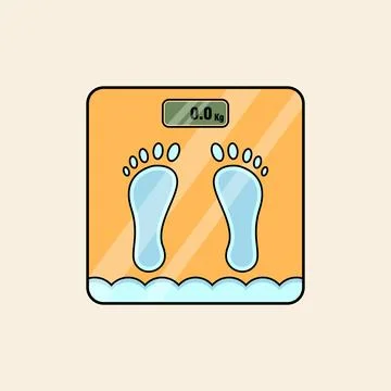 Weighing Scale Stock Illustration