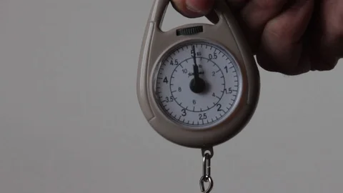 Weighing steelyard scales Stock Footage 88709199
