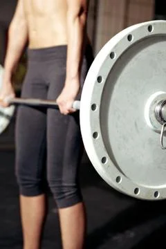 Weight bar Foto stock