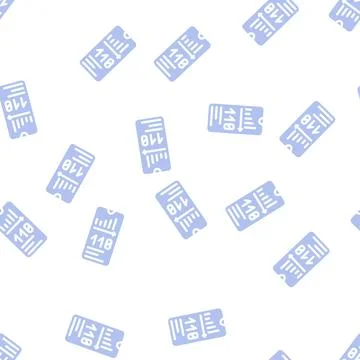 Weight control phone app glyph vector seamless pattern Stock Illustration