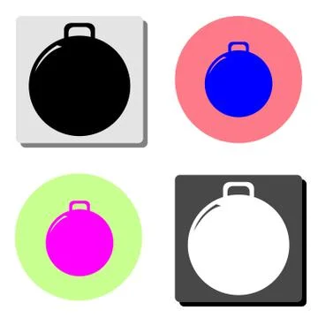 Weight. flat vector icon Stock Illustration