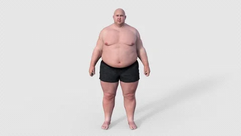 Weight gain, animation | Stock Video | Pond5