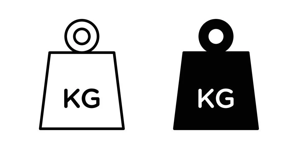 Weight icon graphic design. web icons vectors Stock Illustration