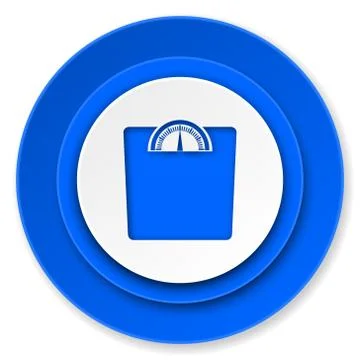 Weight icon. Stock Illustration