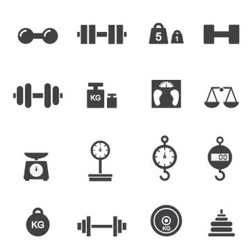 Weight icon Stock Illustration