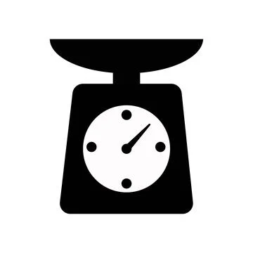 Weight icon vector. scale icon vector. High quality black style vector icons Stock Illustration