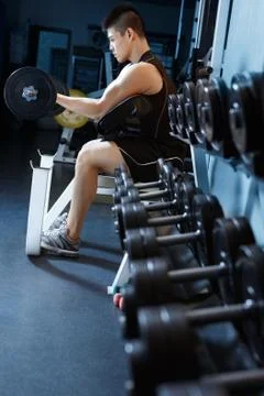 Weight lifting 写真素材