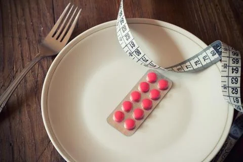 Weight loss concept Stock Photos