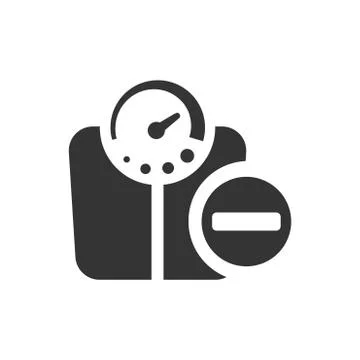 Weight Loss Icon Stock Illustration