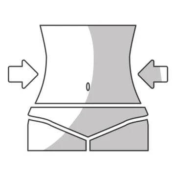 Weight loss icon image 스톡 일러스트