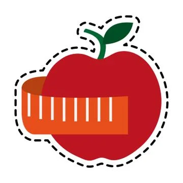 Weight loss icon image Stockillustratie