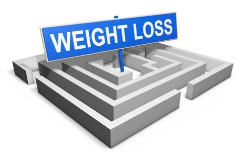 Weight Loss Stock Illustration