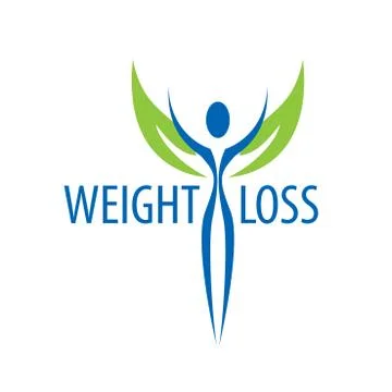 Weight loss logo Stock Illustration