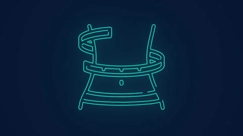 Weight loss program belly fat reduction diet plan animation Stock Footage 264962129