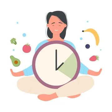 Weight loss program Stock Illustration