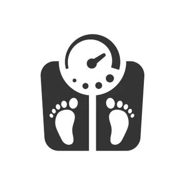 Weight Management Icon Stock Illustration