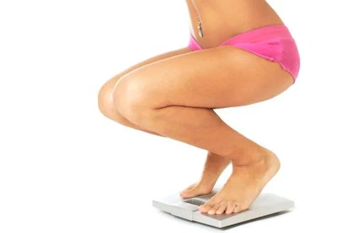 Weight measurement Foto stock