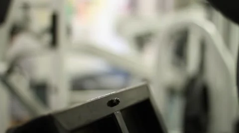 Weight room  Stock Footage 914845