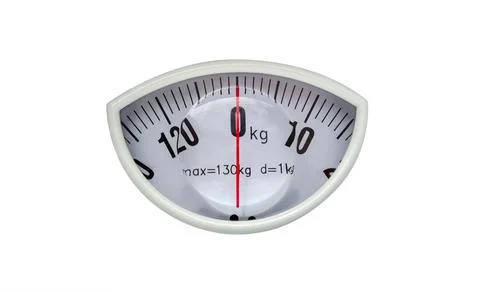 Weight Scale. Bathroom scales Stock Photos