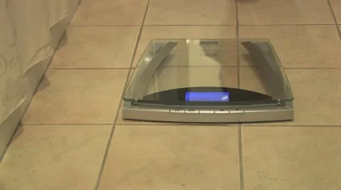 Weight scale Video stock 11858789