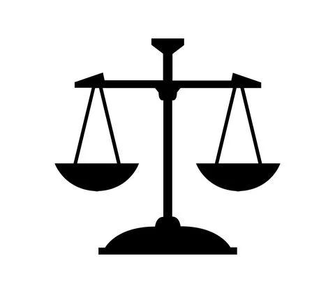 Weight scale icon illustrated in vector on white background Illustrazione stock