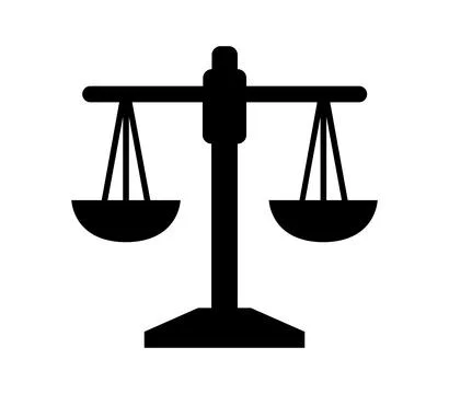 Weight scale icon illustrated in vector on white background Illustrazione stock