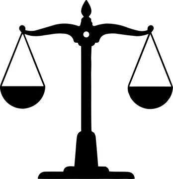Weight Scale Icon. Scale icon in flat style. Libra symbol, balance sign. Ju.. Stock Illustration