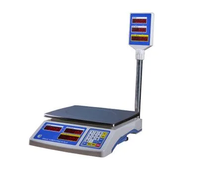 Weight scale machine Stock Photos