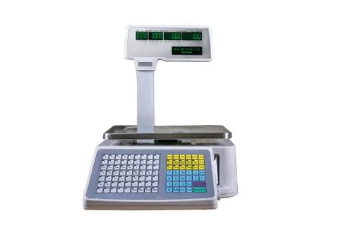 Weight scale machine Stock Photos