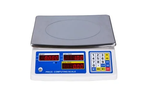 Weight scale machine Stock Photos