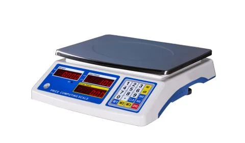 Weight scale machine Stock Photos