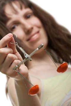 Weight scale Stock Photos