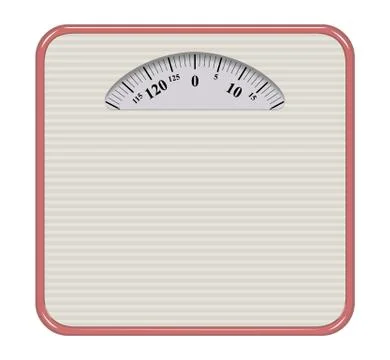 Weight scale vector illustration icon, flat design 스톡 일러스트
