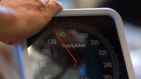 WEIGHT SCALES Stock Footage 128269077