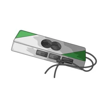 Weight sensor illustration Illustrazione stock