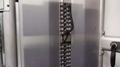 Weight Stack Machine at Gym Stock Footage 236621950