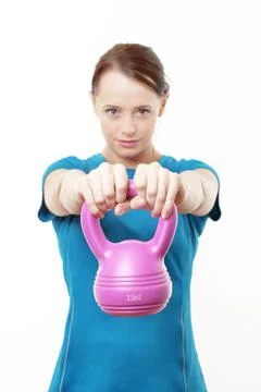 Weight training program Foto stock