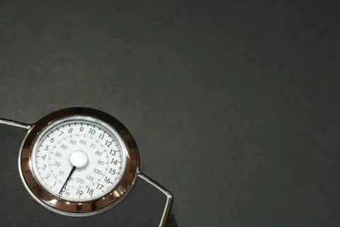 Weight watching Foto stock
