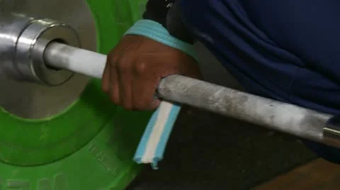 Weightlifting 02 HD Stock Footage 11516159