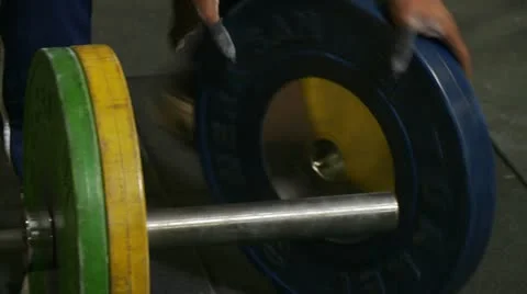 Weightlifting 04 HD Stock Footage 11516158